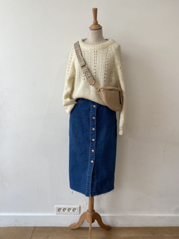 pull GRACE ET MILA , jupe PULL AND BEAR