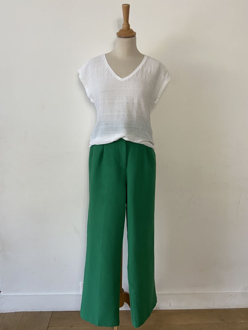haut BONOBO , pantalon MERE ET FILLE